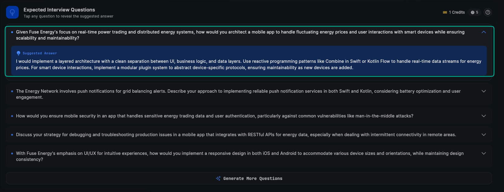 SwiftCareer Cover Letter Message