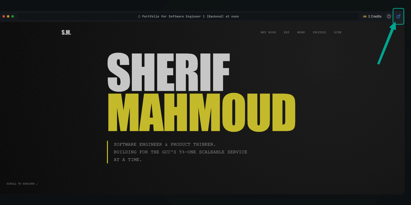 SwiftCareer Cover Letter Message